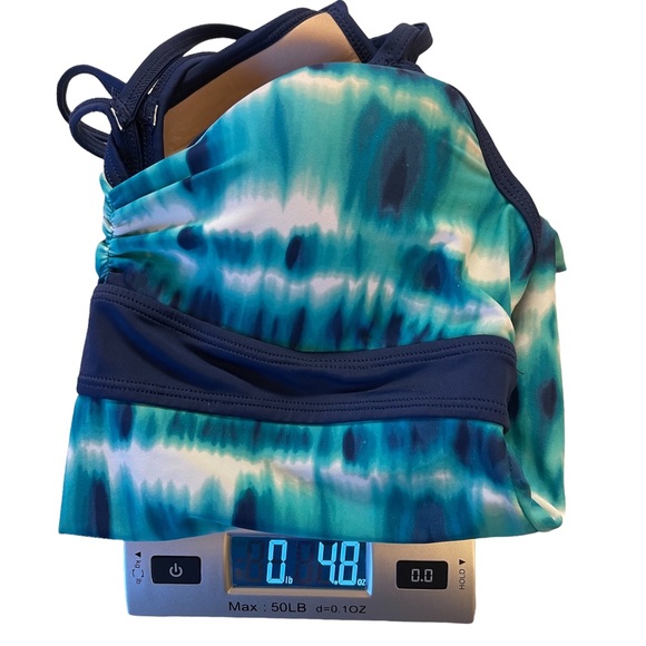 Tropical escape size 8 tankini top bathing suit top - Picture 5 of 9